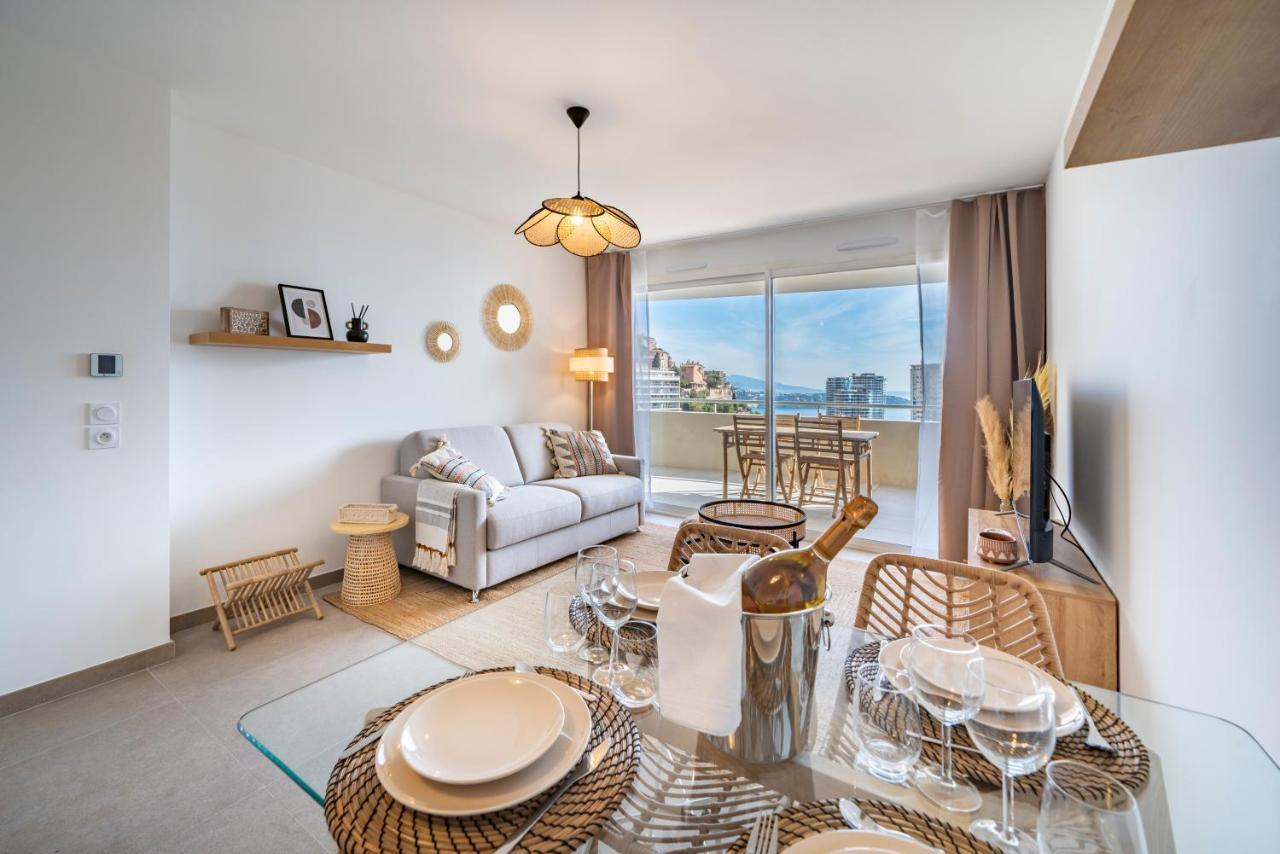 Terrasse Vue Mer, 5mn Monaco, Parking - An